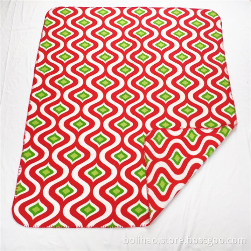 Wholesale Price Double Brush Blanket Fleece Soft Blanket Custom Fleece